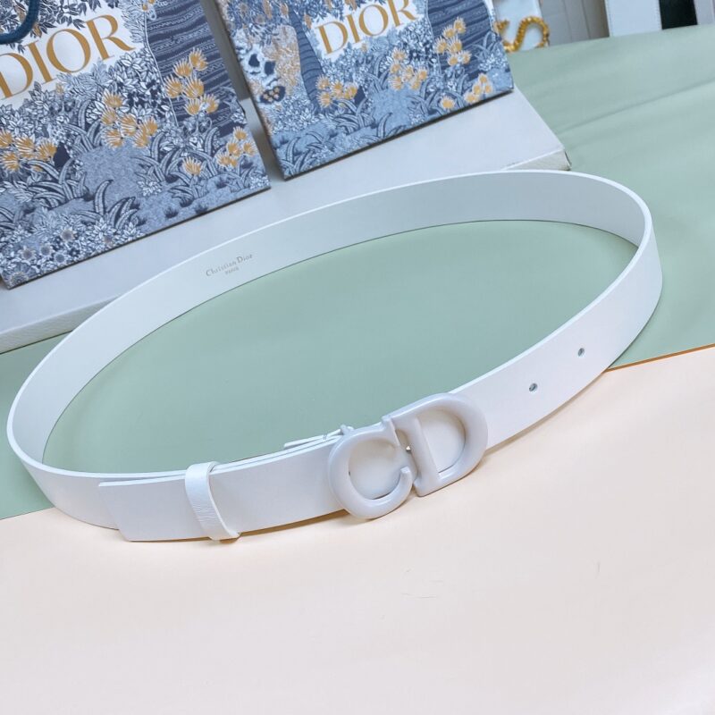 Dior Montaigne CD Buckle Leather 30mm Belt