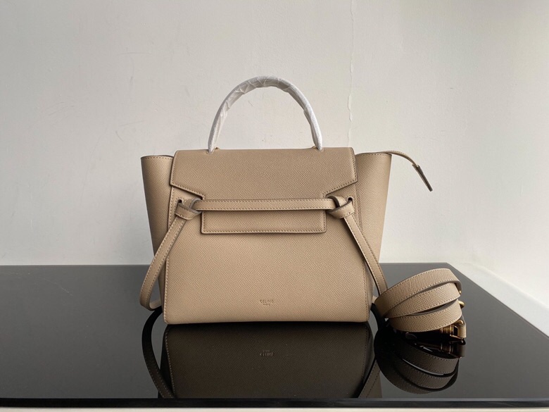 db9bf2_81bd1371646543d2adf8f1e960bf993dmv2.jpg Celine Belt Bag 24cm in Beige Calfskin - Image 1