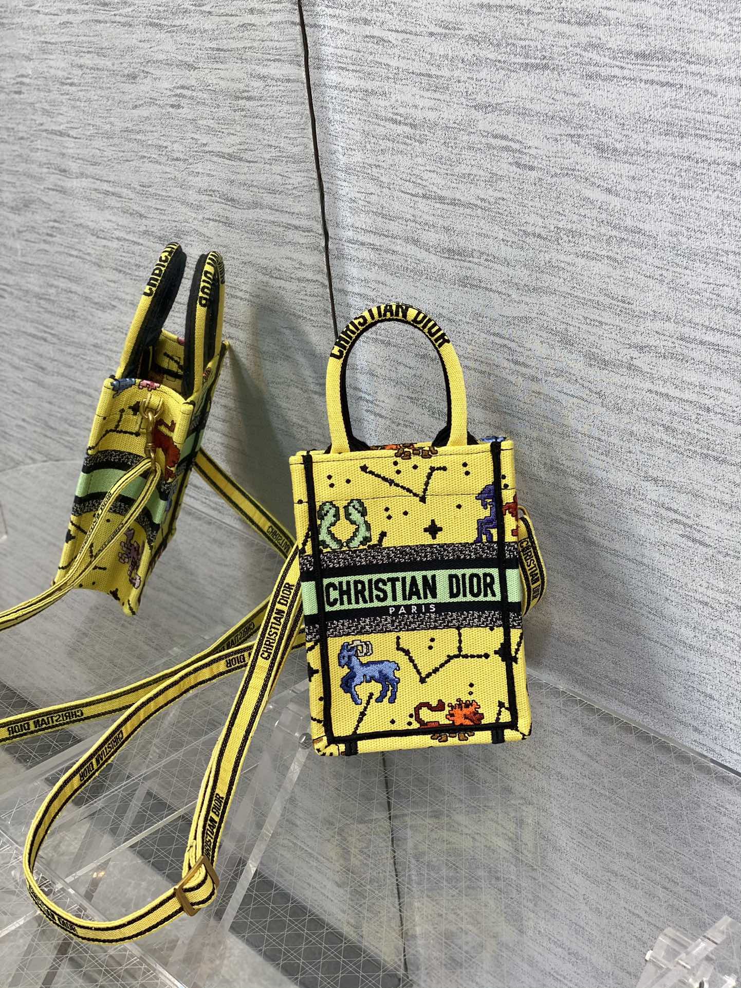 Dior Mini Vertical Constellations Tote Bag - Image 6