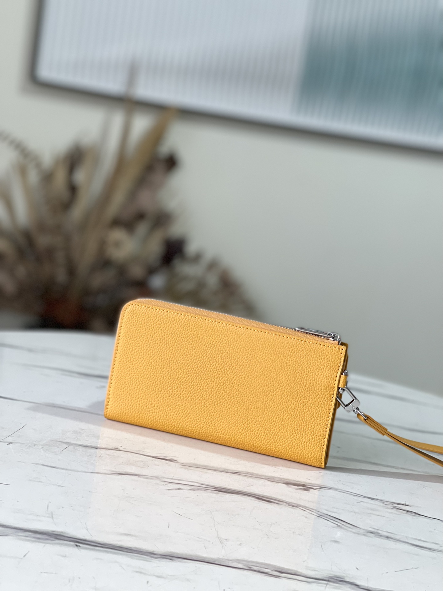 Louis Vuitton Aerogram Long Wallet in Yellow - Image 3