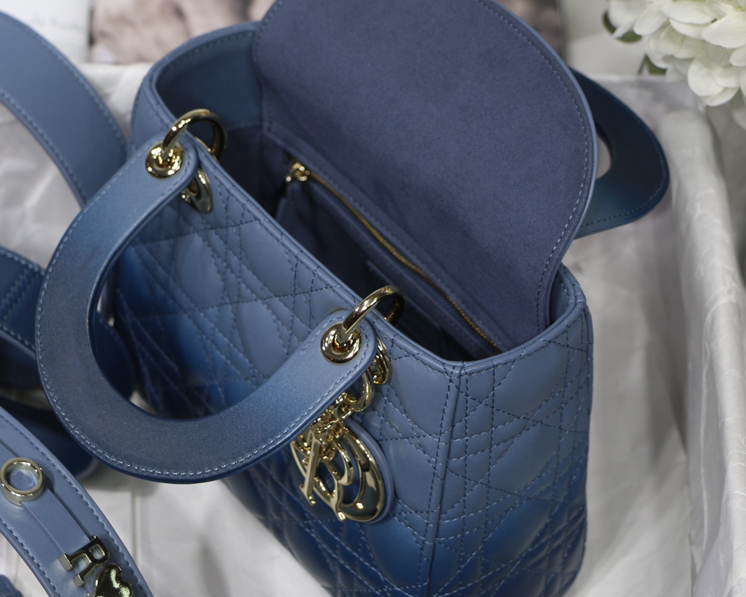 My ABCDior Bag in Gradient Blue - Image 7