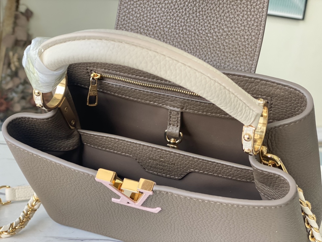 Louis Vuitton Capucines BB Small Handbag in Brown - Image 8