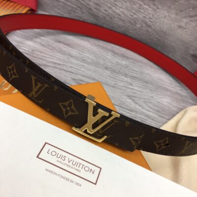 Louis Vuitton LV Buckle Reversible Leather Belt