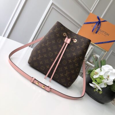 Louis Vuitton NéoNoé MM Pink Jean Bag