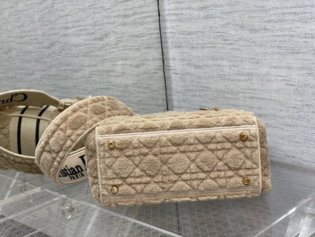 Lady Dior Small Furry Bag - Image 6