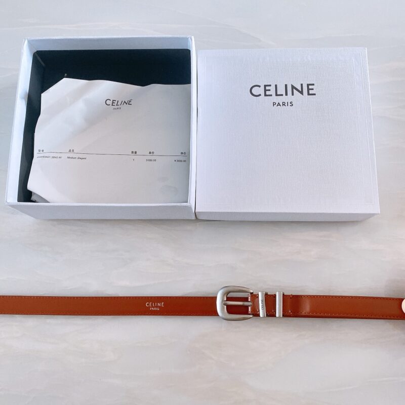 Celine Leather Belt