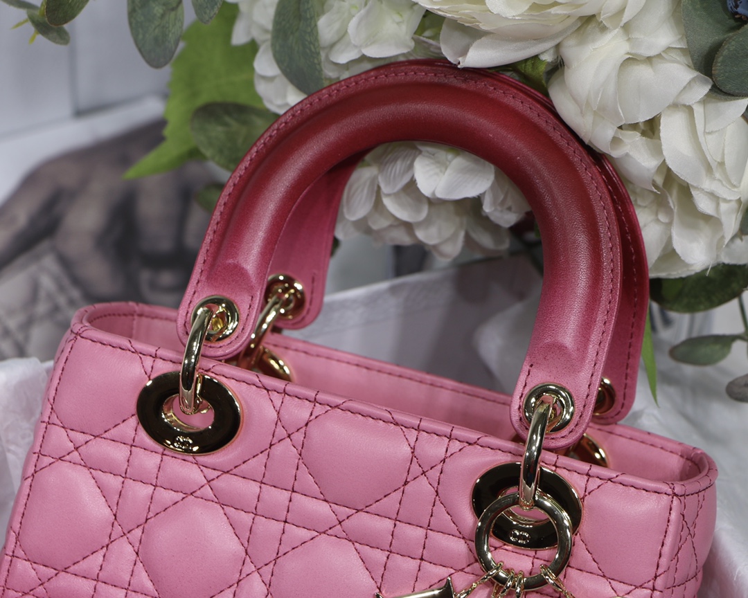 My ABCDior Bag in Gradient Rose Red - Image 8
