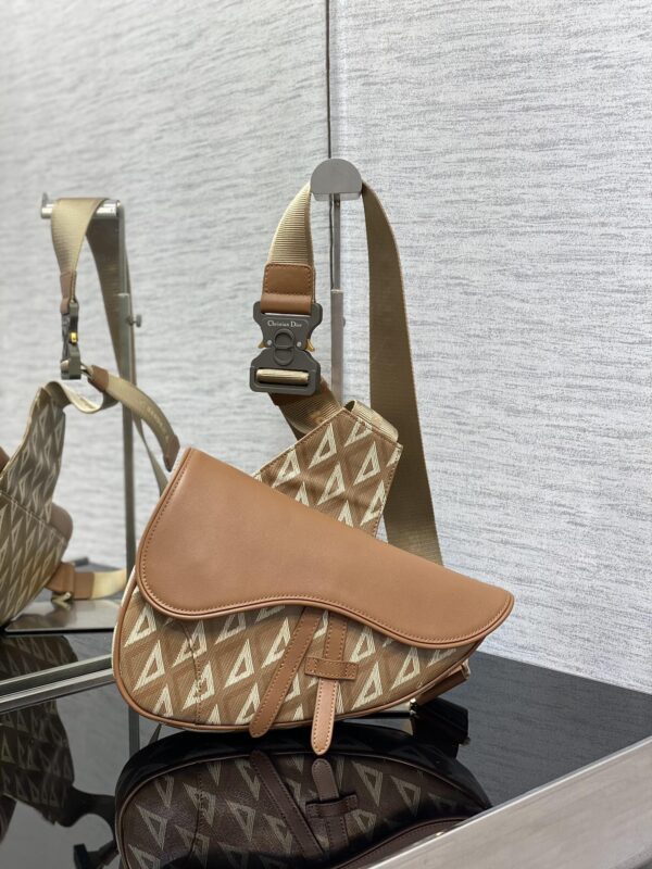 Dior Classic Saddle Bag in Brown