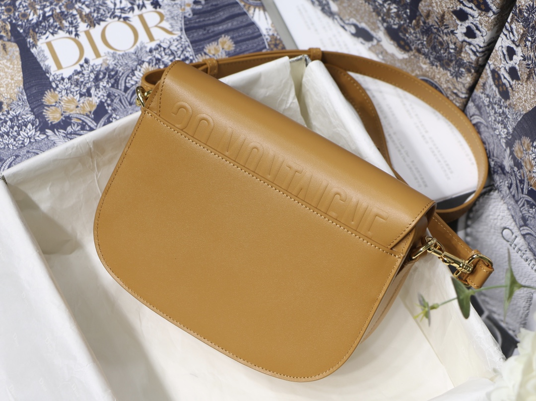 Dior Medium Bobby Bag in Caramel Leather - Image 3