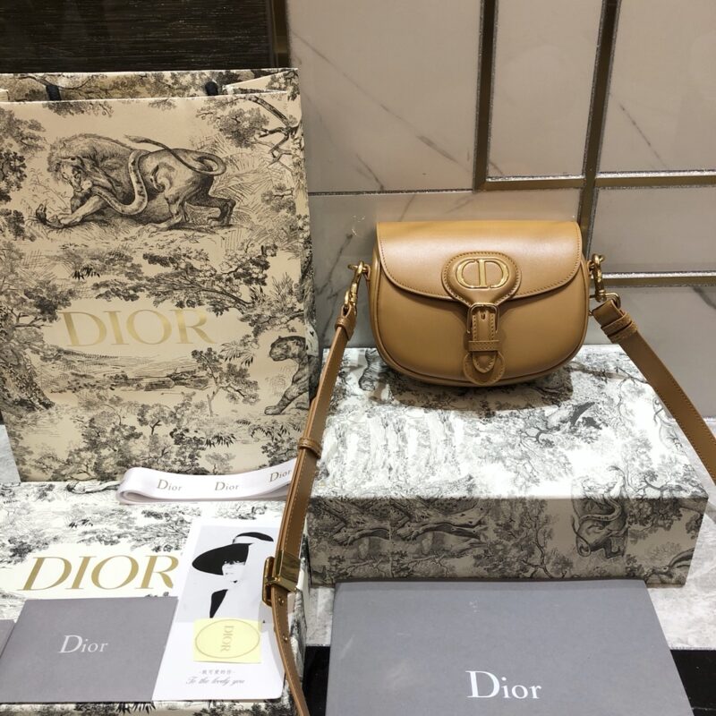 Dior Small Bobby Bag in Brown