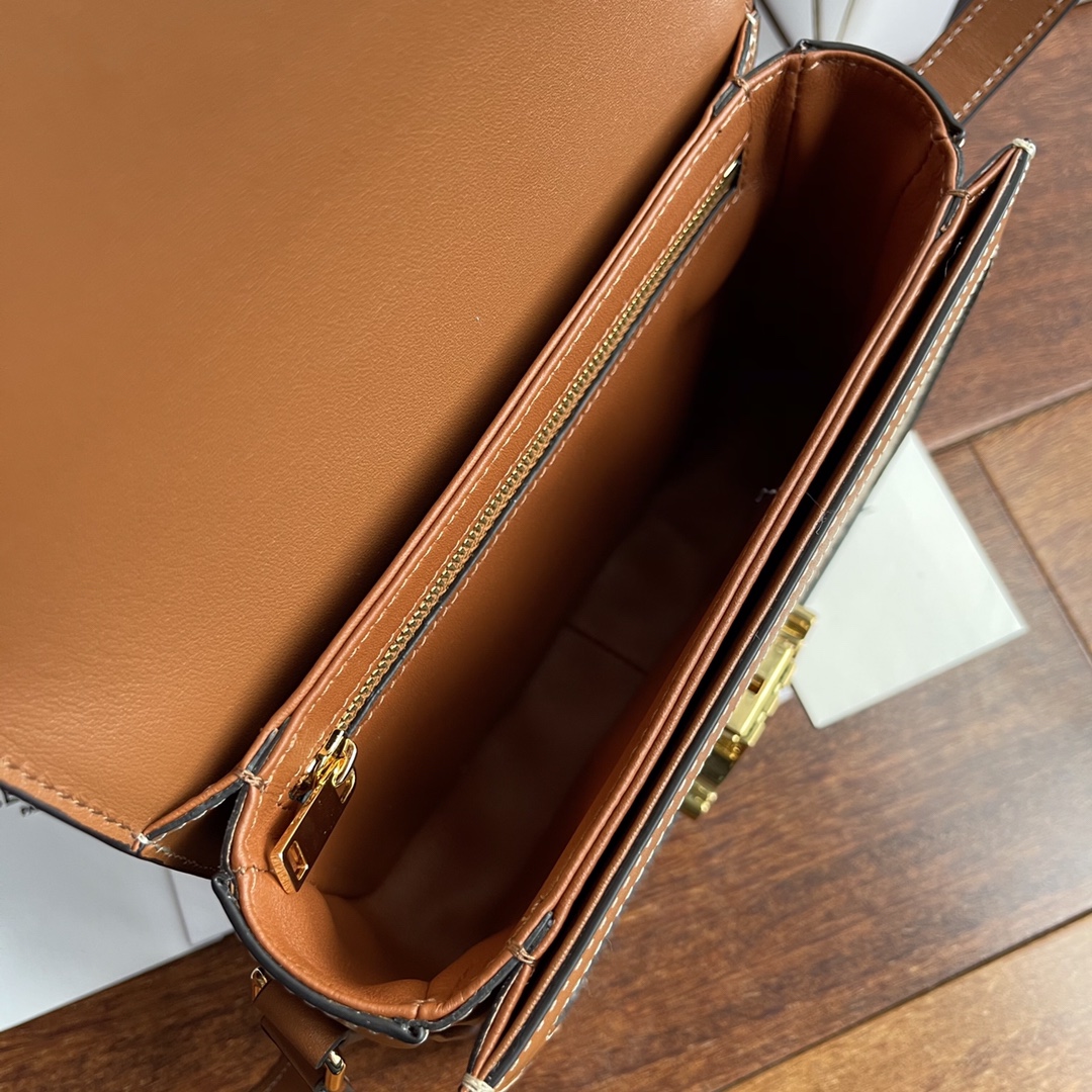 Celine Mini Triomphe Teen Box Bag - Image 10