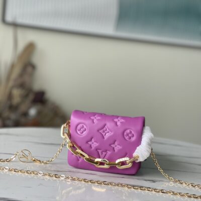 Louis Vuitton Red Rose Mini Coussion Bag