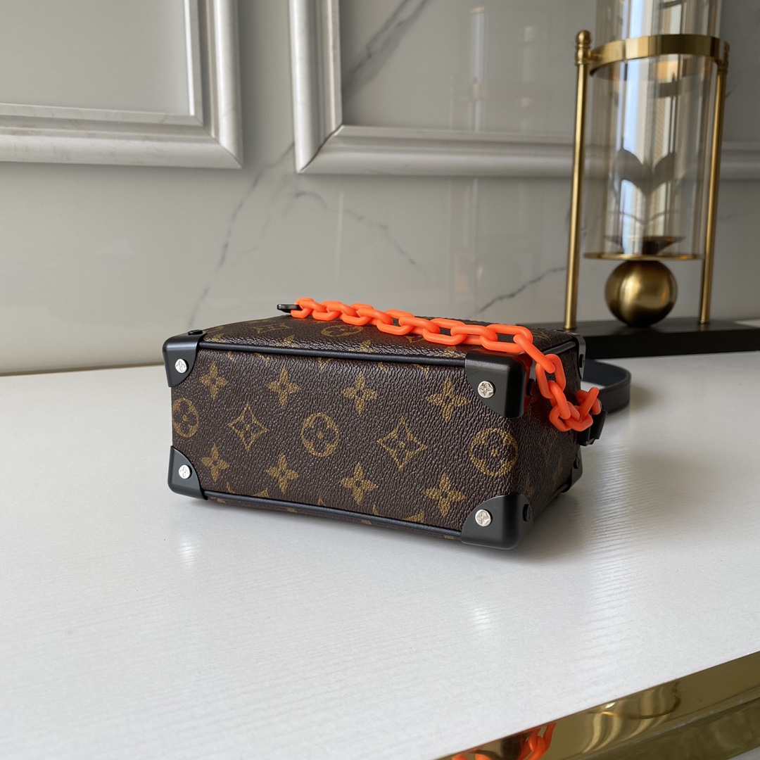 Louis Vuitton Resin Chain Strap Mini Soft Trunk - Image 5