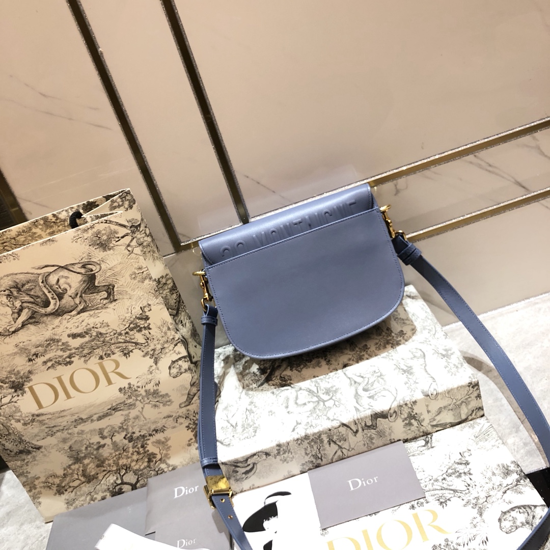 Dior Large Bobby Bag in Blue - Image 4