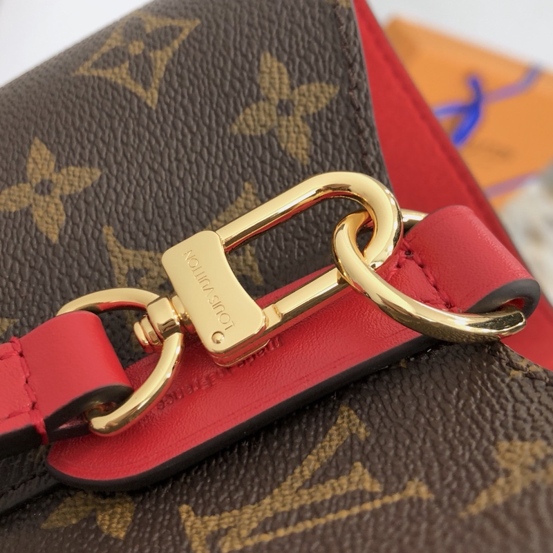 Louis Vuitton NéoNoé MM Red Jean Bag - Image 9