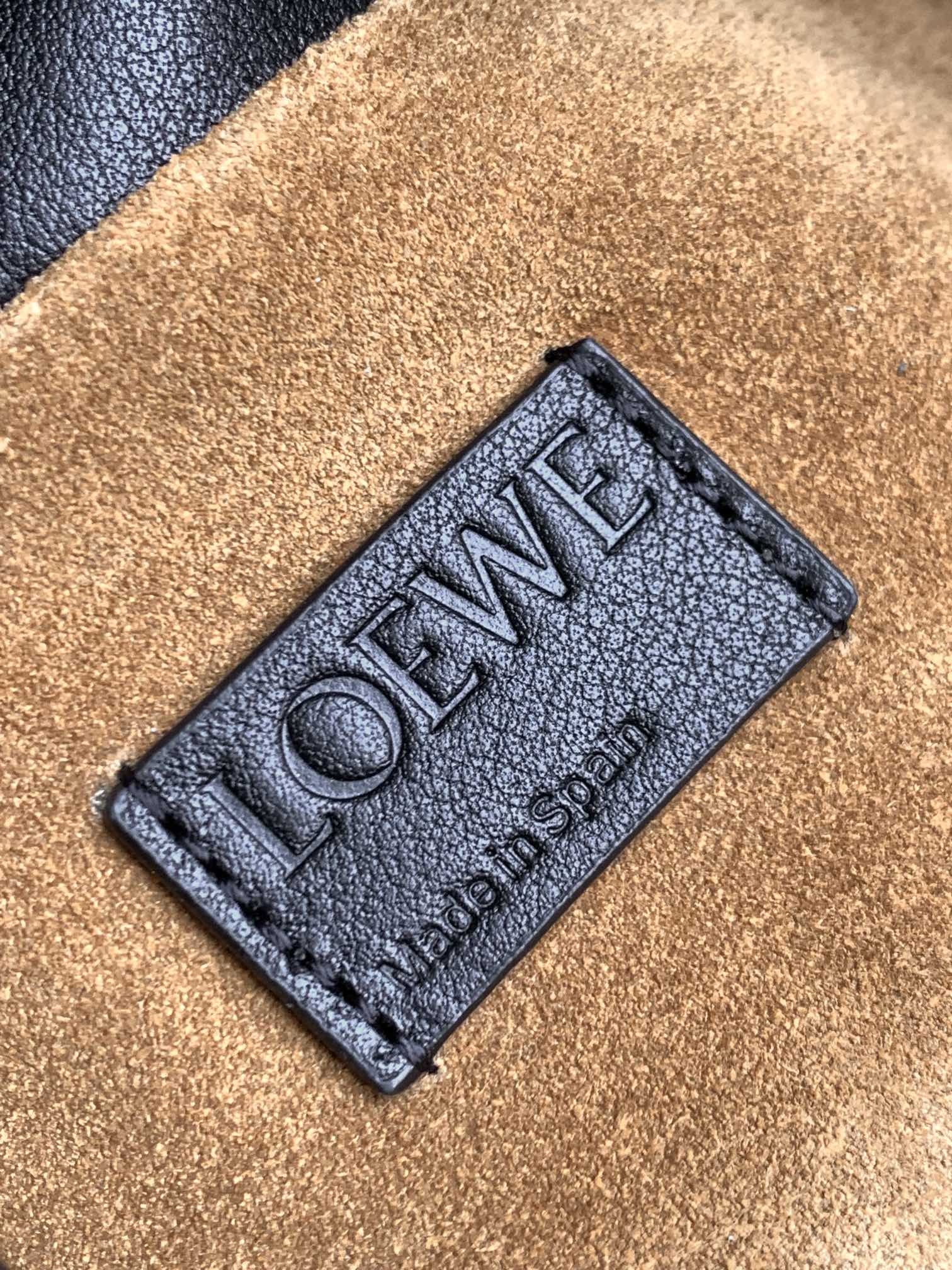 Loewe Large Flamenco Bag in Black Calfskin - Image 9