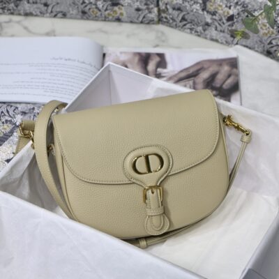 Dior Medium Bobby Bag in Apricot Calfskin