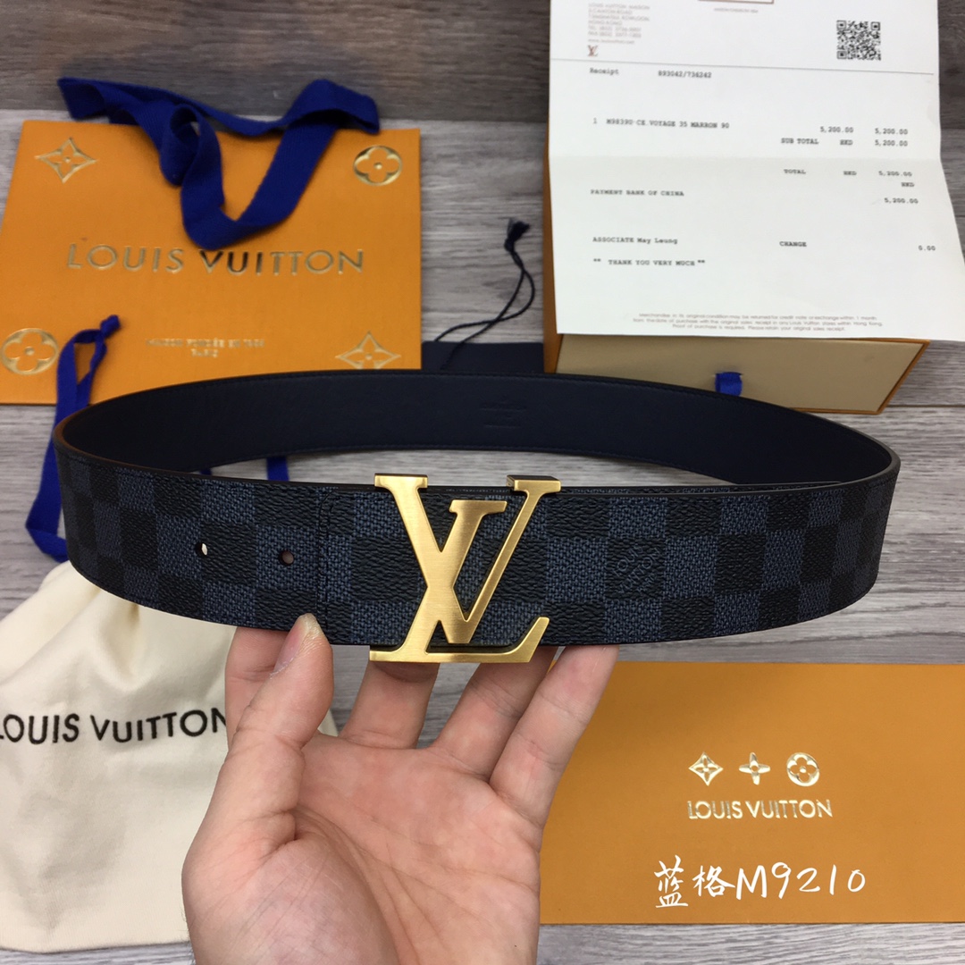 db9bf2_b2b96b11d3114e1386adfe863ea7fdabmv2.jpg Louis Vuitton LV Letter Buckle 40mm Damier Canvas Belt - Image 1