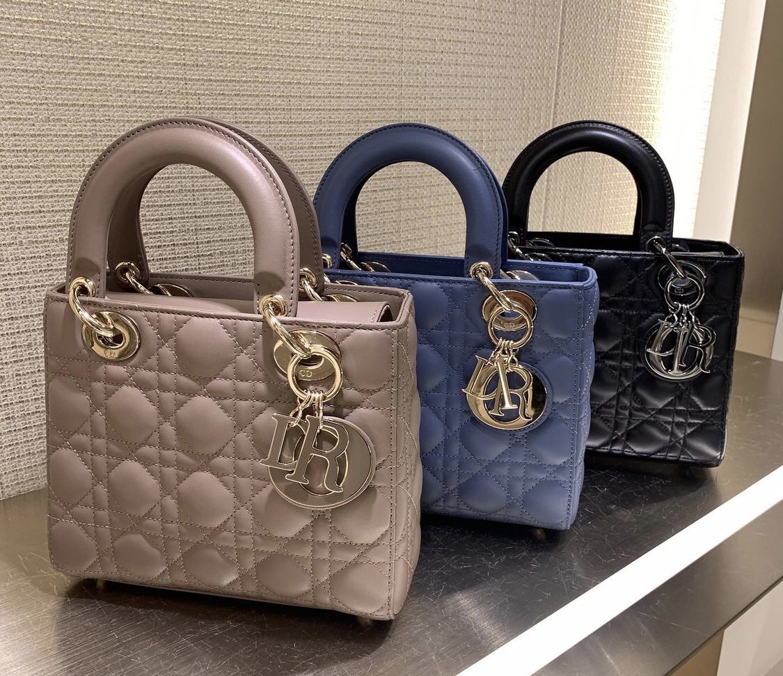 Lady Dior My ABC 20 Bag in Warm Taupe - Image 11