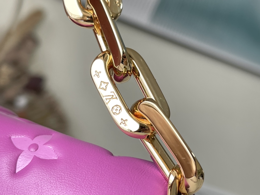 Louis Vuitton Red Rose Mini Coussion Bag - Image 7