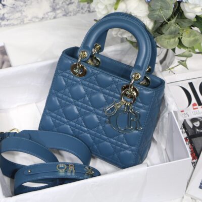 Lady Dior My ABC 20 Bag in Deep Sea Blue