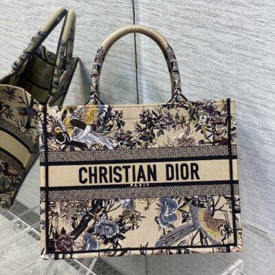 Dior Medium Winter Garden Tote Bag