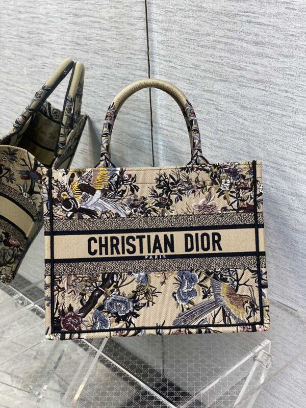 Dior Medium Winter Garden Tote Bag