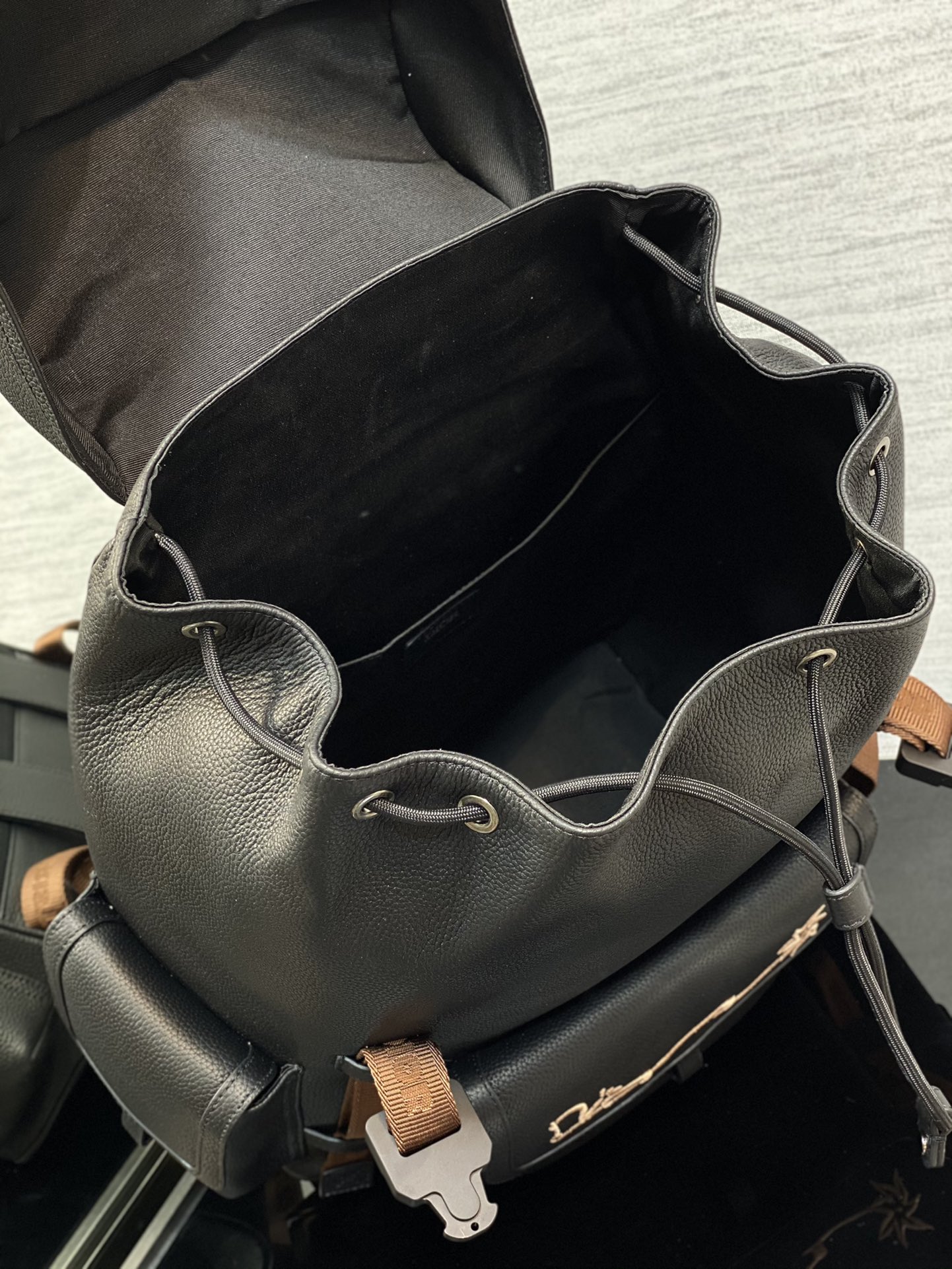 Dior Road Backpack in Gray - Image 7