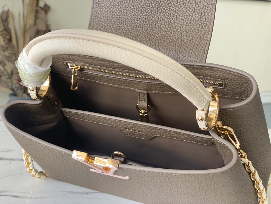 Louis Vuitton Capucines BB Medium Handbag in Brown - Image 9