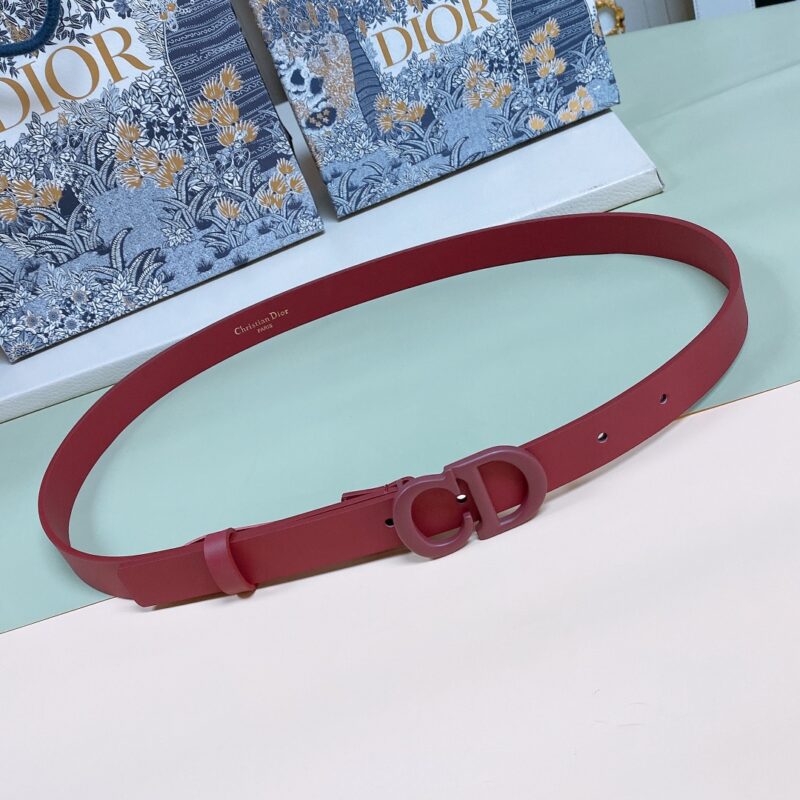 Dior Montaigne CD Buckle Leaher 30mm Belt