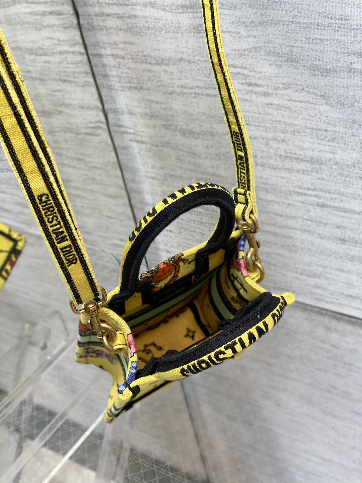 Dior Mini Vertical Constellations Tote Bag - Image 7