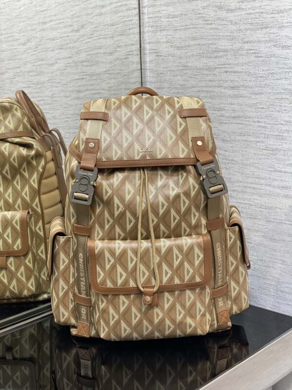 Dior Road Backpack in Brown&Beige