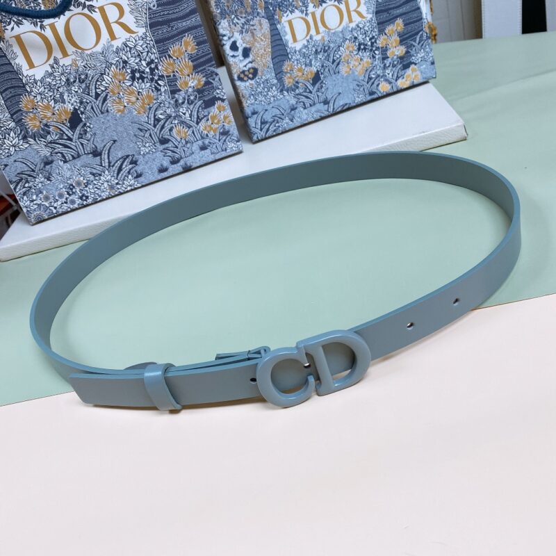 Dior Montaigne CD Buckle Leather 30mm Belt
