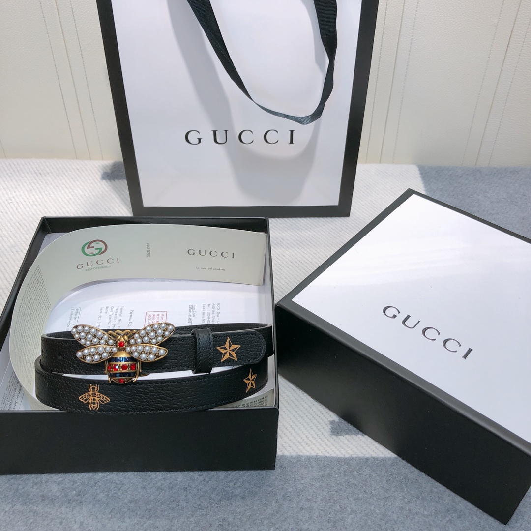 db9bf2_c886756663fa48be95a455efa225d4abmv2.jpg Gucci Leather Belt - Image 1