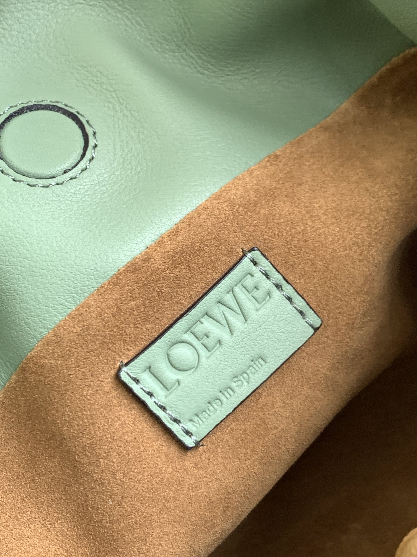 Loewe Small Flamenco Bag in Forest Green Calfskin - Image 9