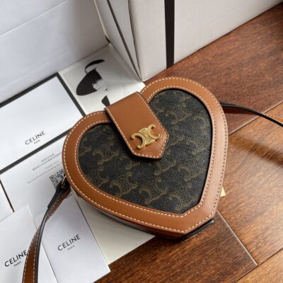 Celine Heart-shaped Cosmetic Box