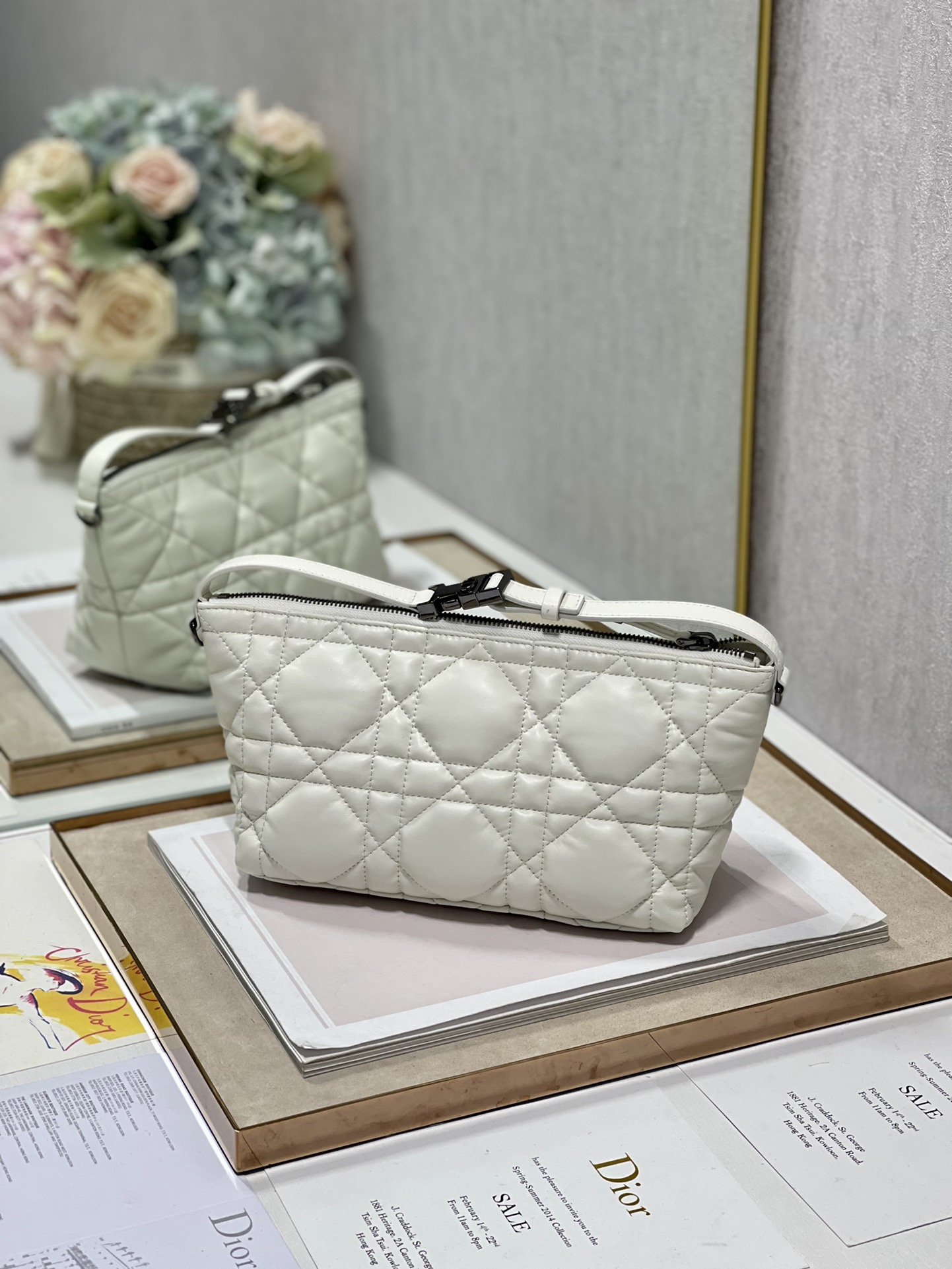 Dior Medium Travel Nomad Clutch Bag - Image 9