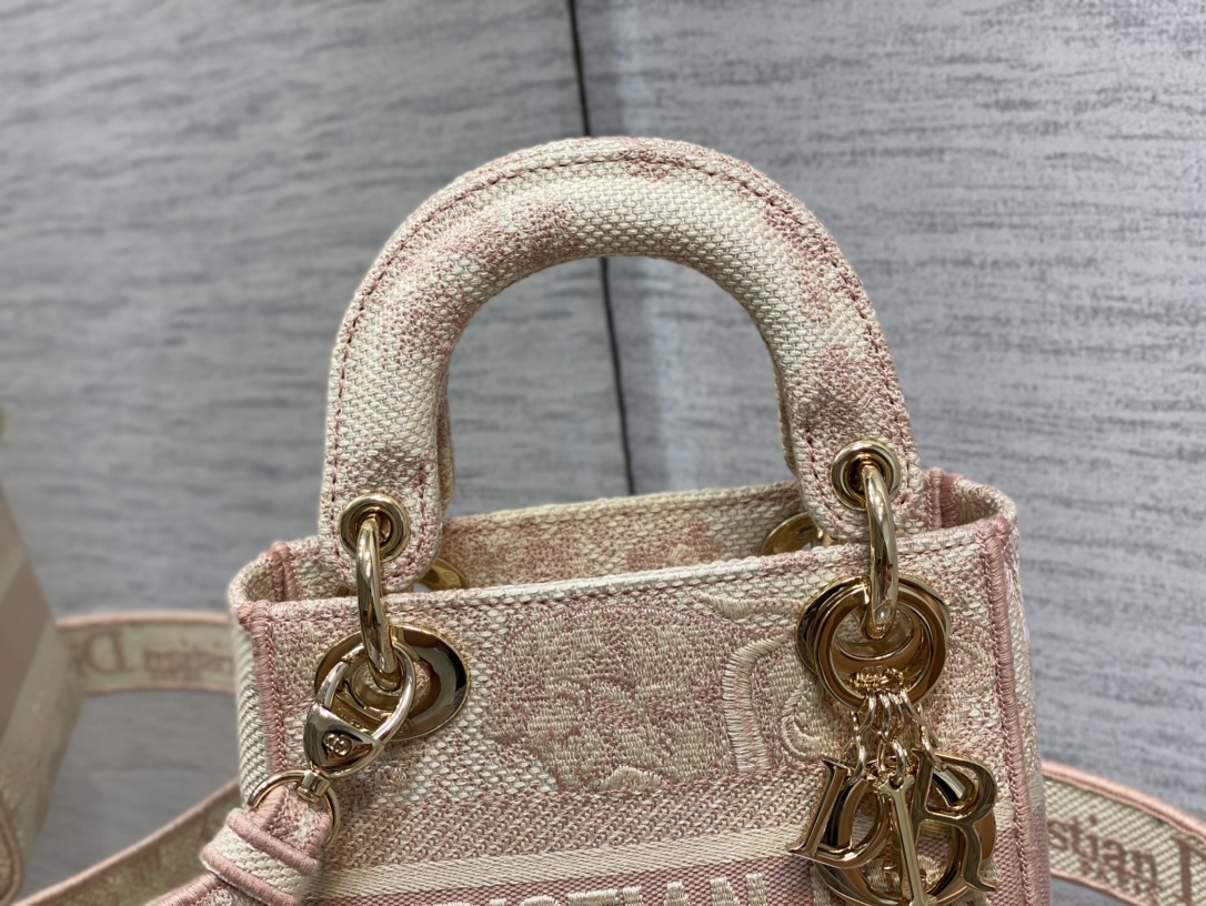 Lady Dior Tiger Embroidery Mini Bag - Image 5