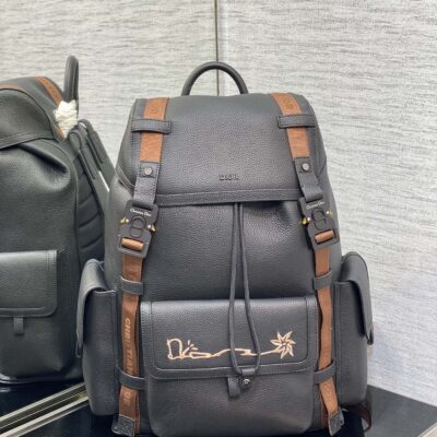 Dior Road Backpack in Gray