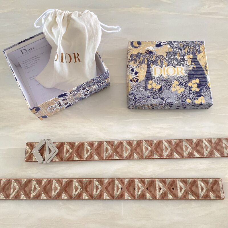 Dior Rhombus Buckle Belt