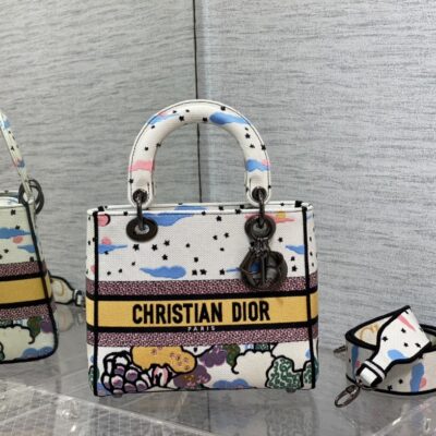 Lady Dior Dream Sky Bag