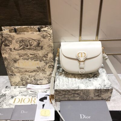 Dior Large Bobby Bag in White