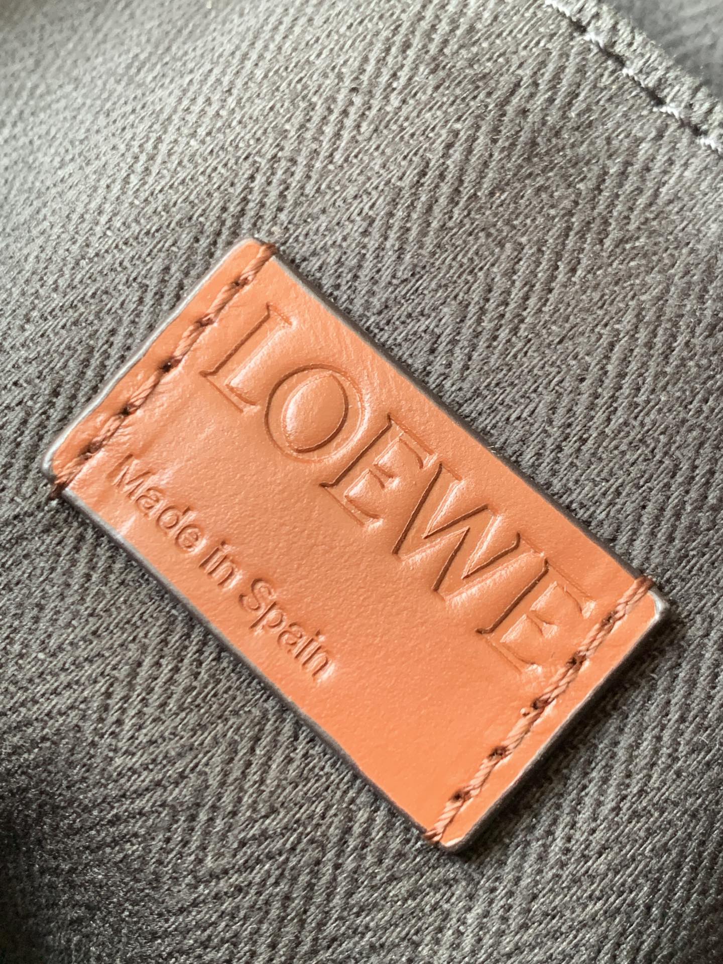 Loewe Military Style Backpack in Brown - Image 9