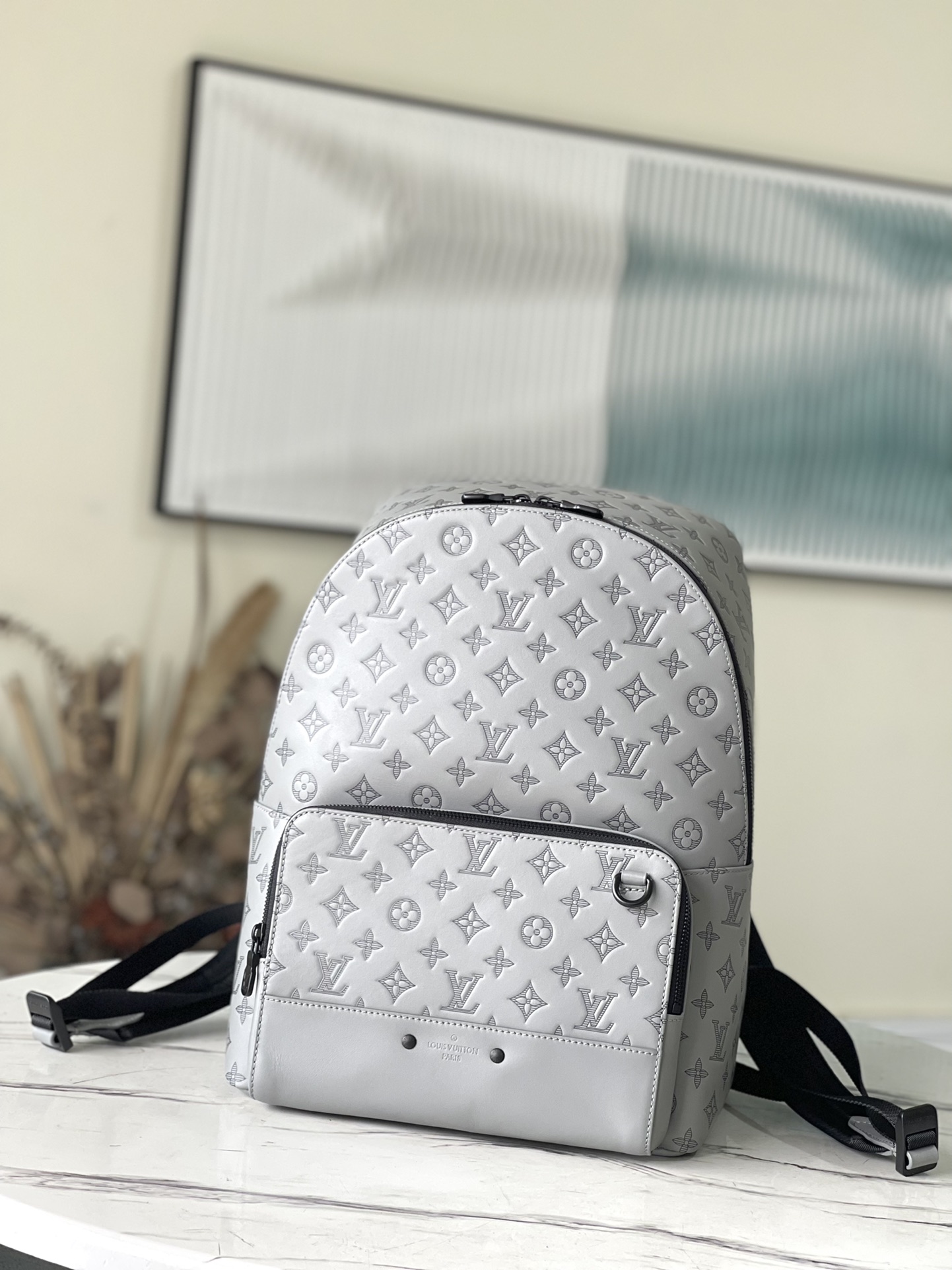 Louis Vuitton Racer Backpack in Monogram Shadow Leather
