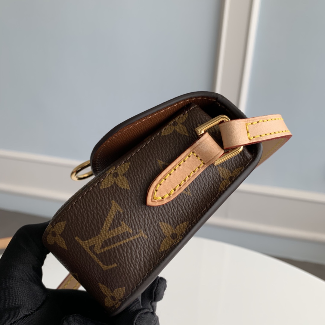 Louis Vuitton Monogram Mini Saint Cloud Bag - Image 4