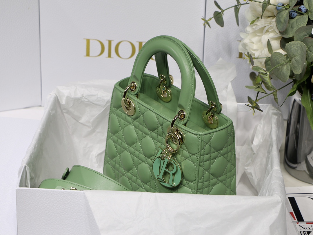Lady Dior My ABC 20 Bag in Green - Image 8