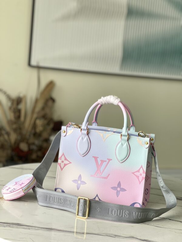Louis Vuitton OnTheGo Small Bag in Pastel Tones