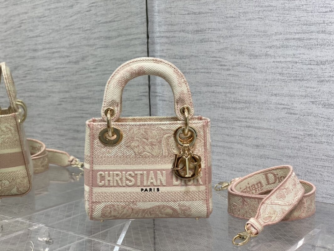 Lady Dior Tiger Embroidery Mini Bag