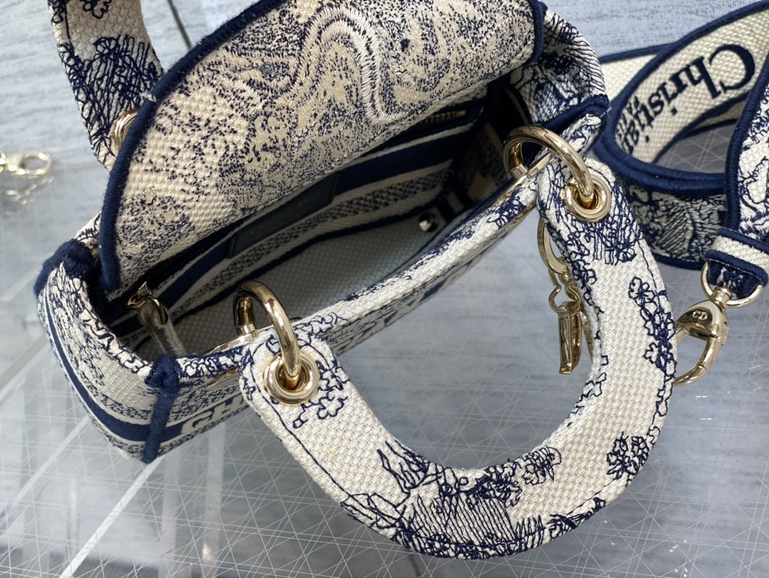 Lady Dior Tiger Embroidery Mini Bag - Image 9