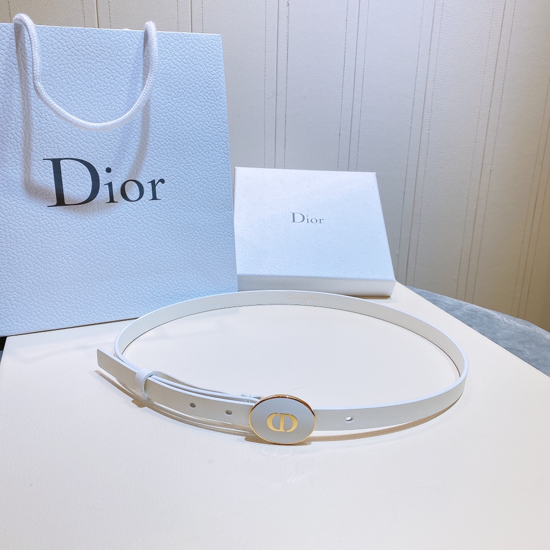 db9bf2_e853961789044dac9213f10578b90dcfmv2.jpg Dior Round CD Buckle Leather Belt - Image 1